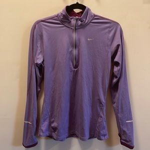 Nike Running- Dri Fit; lavender; size S